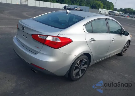 2014 Kia Forte Ex из США, поврежденный, VIN KNAFX4A87E5156626